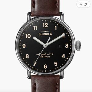 Shinola "The Canfield" 43mm Men's Watch